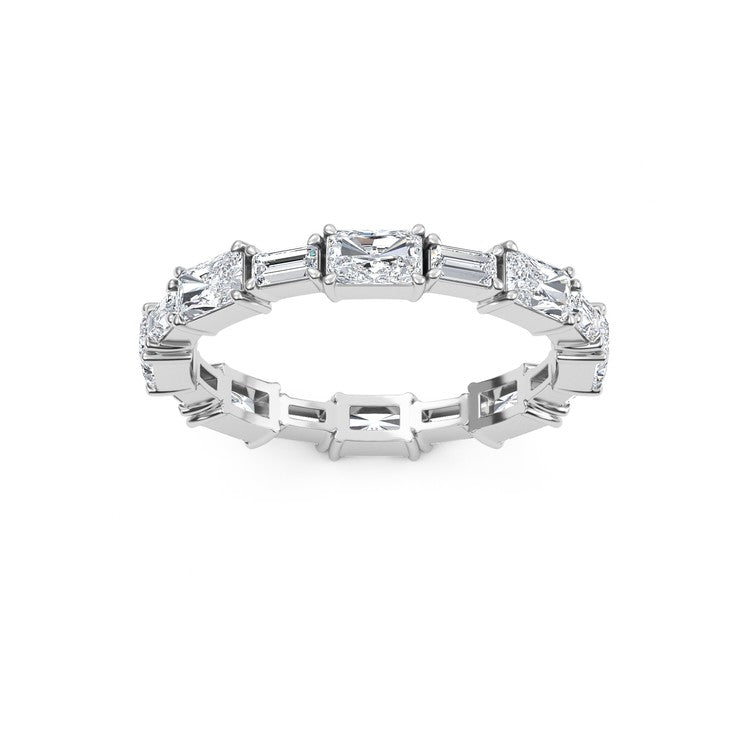 1.51ct Lab Diamond Band - W jewellery-only view 3