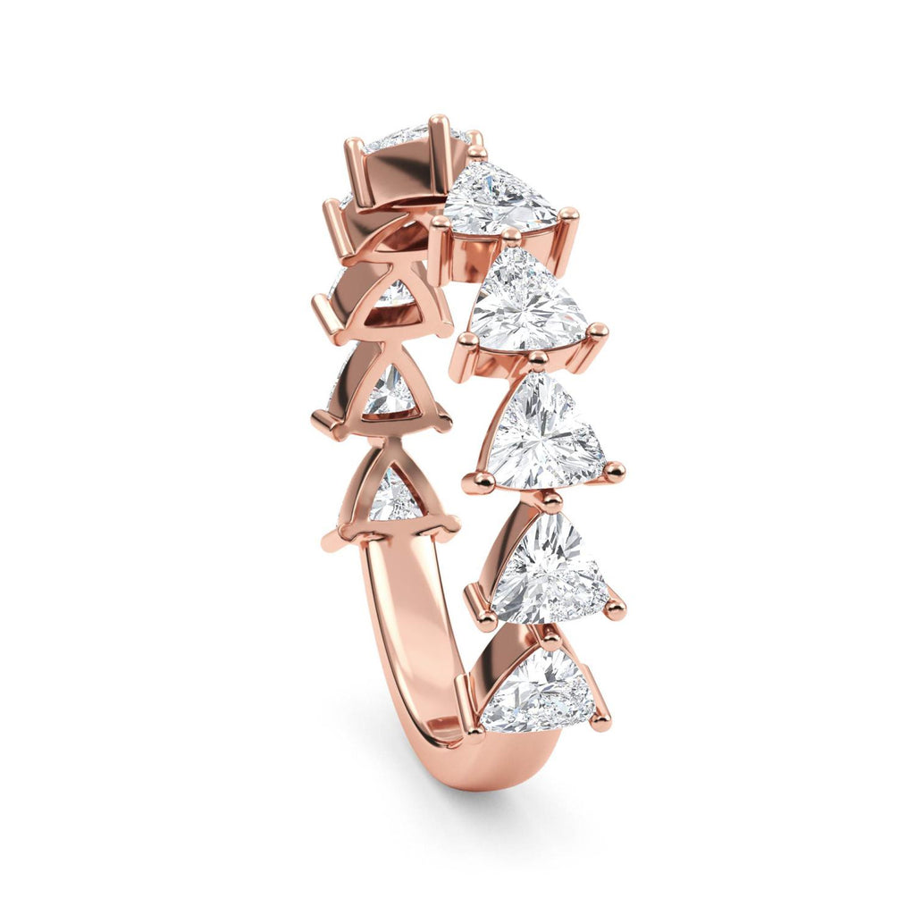 Madonna Band - rose gold - side/angle view