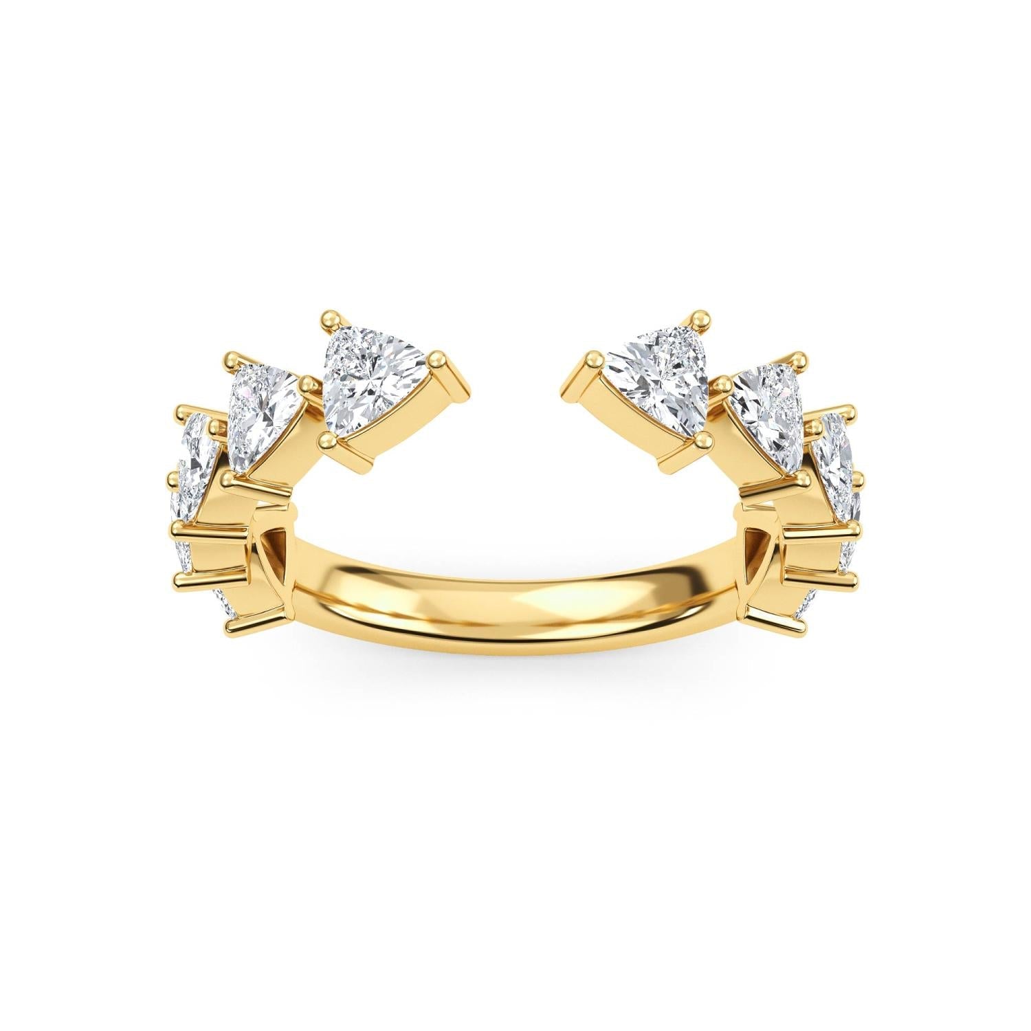 Bold Bezel 8ct Ring - yellow gold product image 1