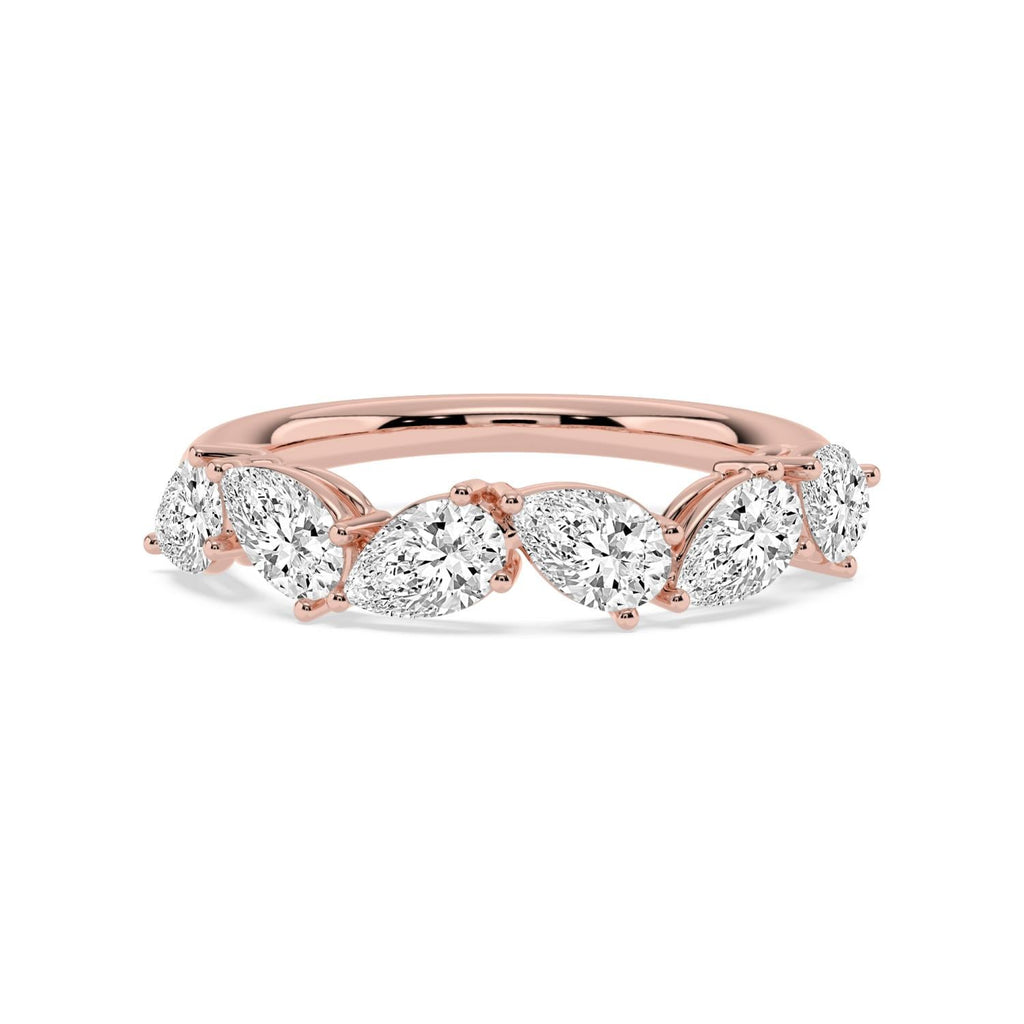 1.80ct Pear Lab Diamond Ring in 9ct Gold - rose gold product image 1