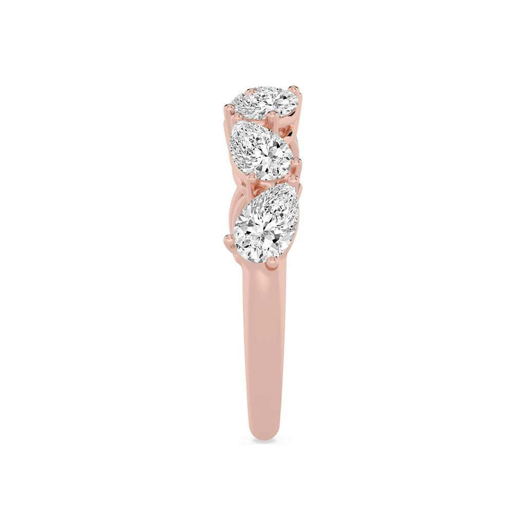 1.80ct Pear Lab Diamond Ring in 9ct Gold - rose gold product image 5