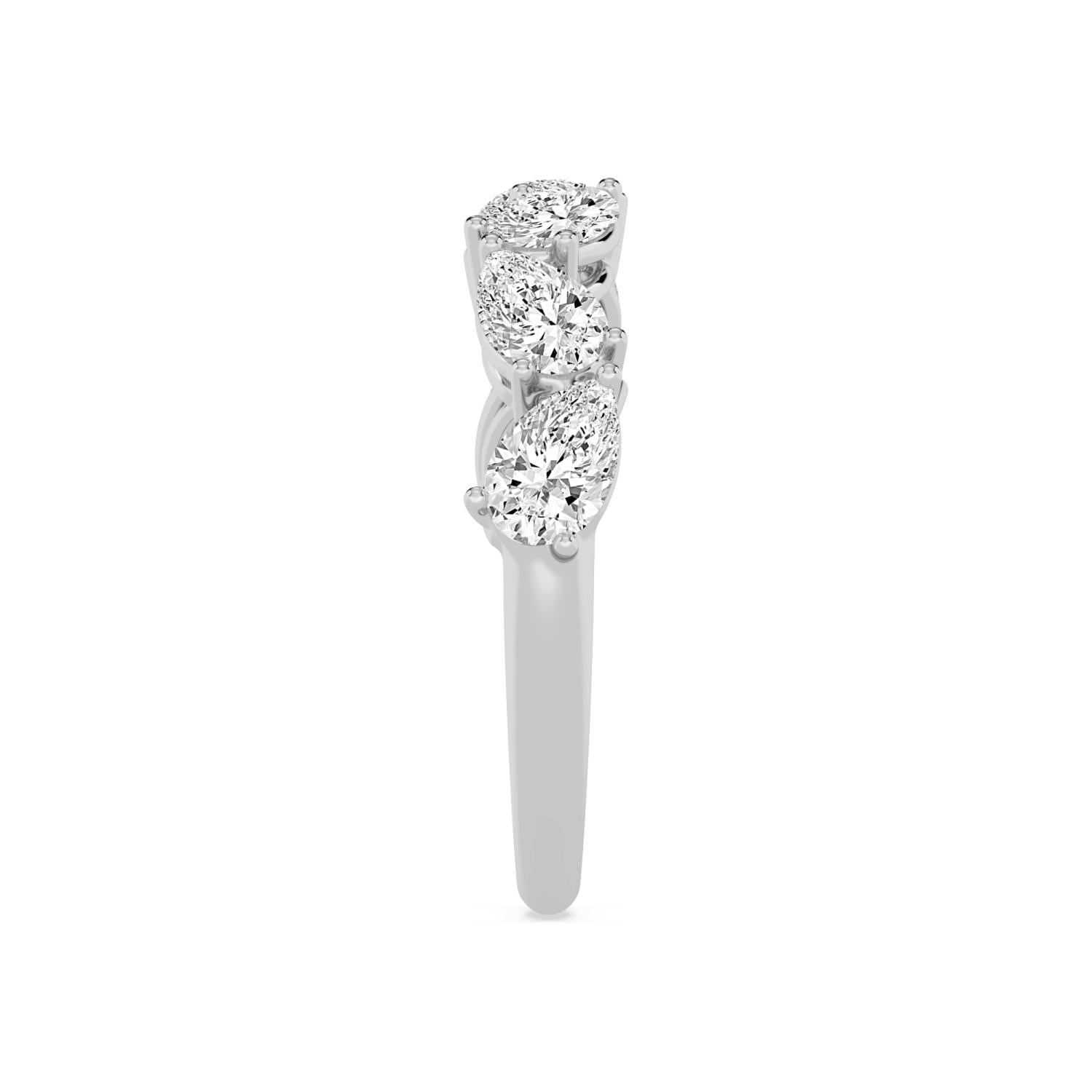 1.80ct Pear Lab Diamond Ring in 9ct Gold - white gold product image 5