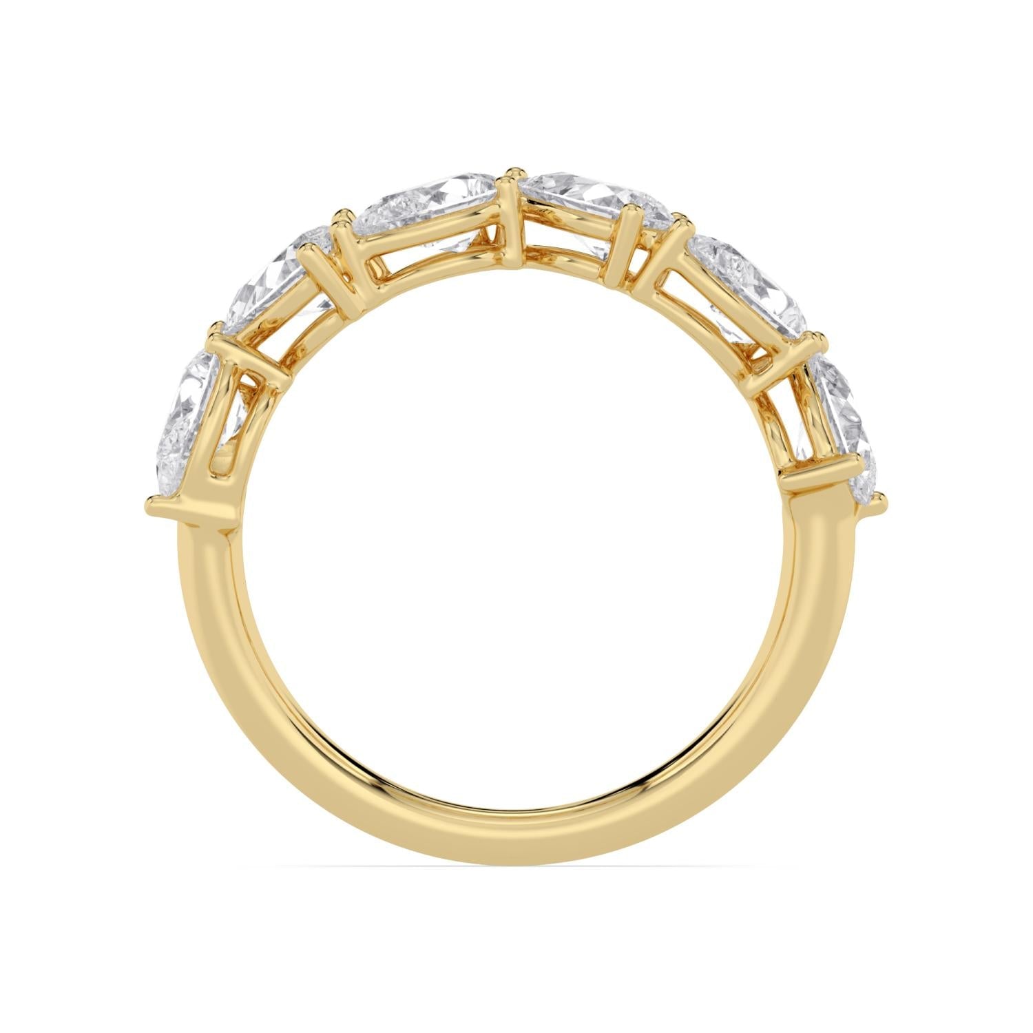 1.80ct Pear Lab Diamond Ring in 9ct Gold - yellow gold product image 4