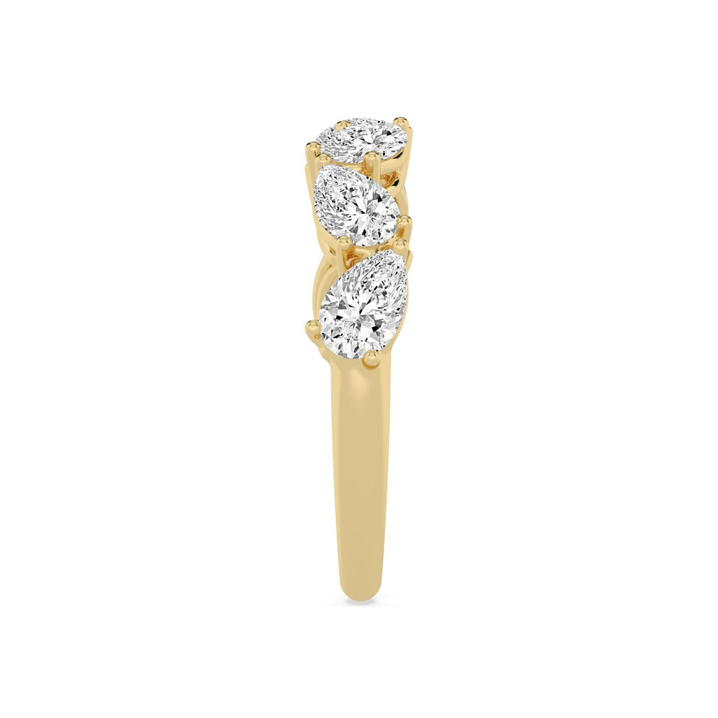 1.80ct Pear Lab Diamond Ring in 9ct Gold - yellow gold product image 5