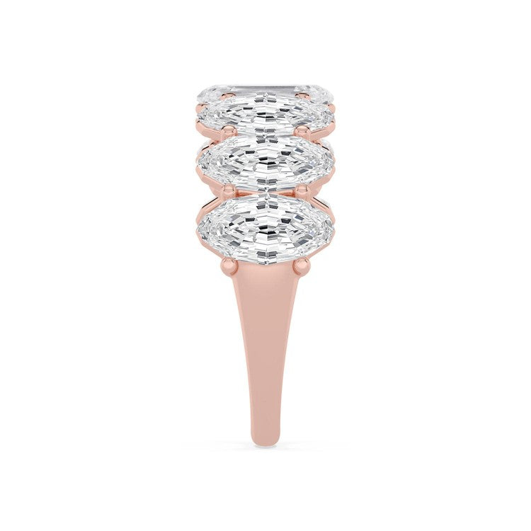 5.10ct Oval Lab Diamond Ring - R jewellery-only view 9