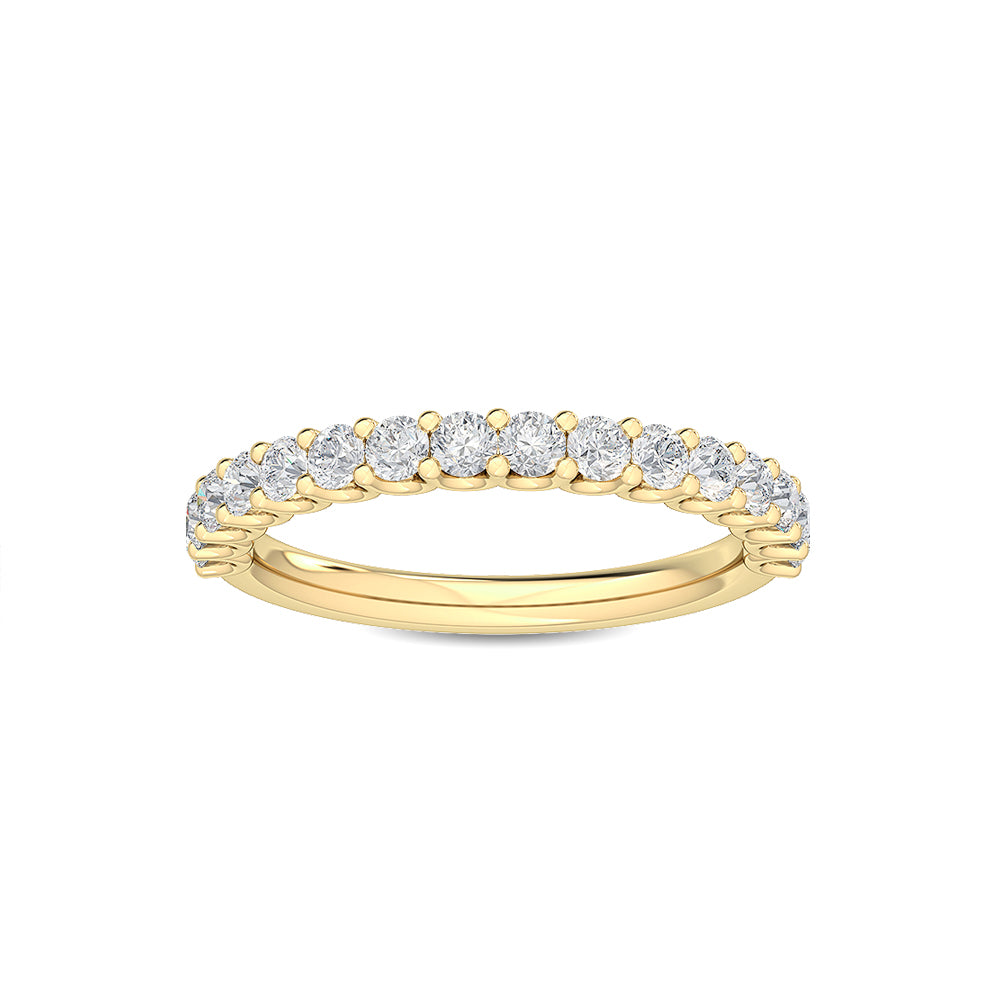 Classic Band Yellow Gold .50ct